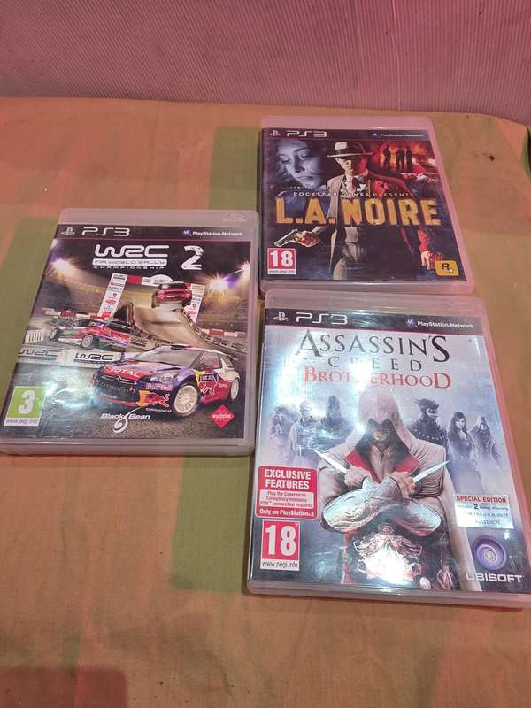 6 X PLAYSTATION 3 GAME DISCS