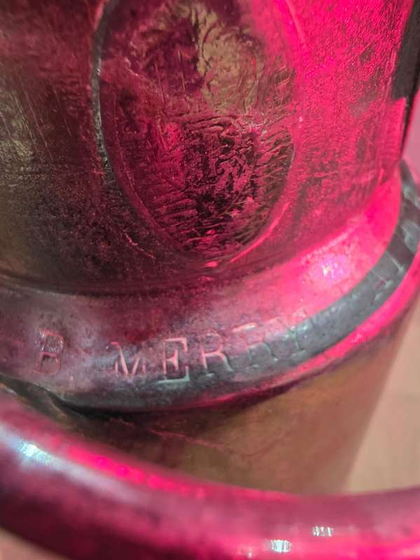 VINTAGE HEAVY METAL MILK CAN