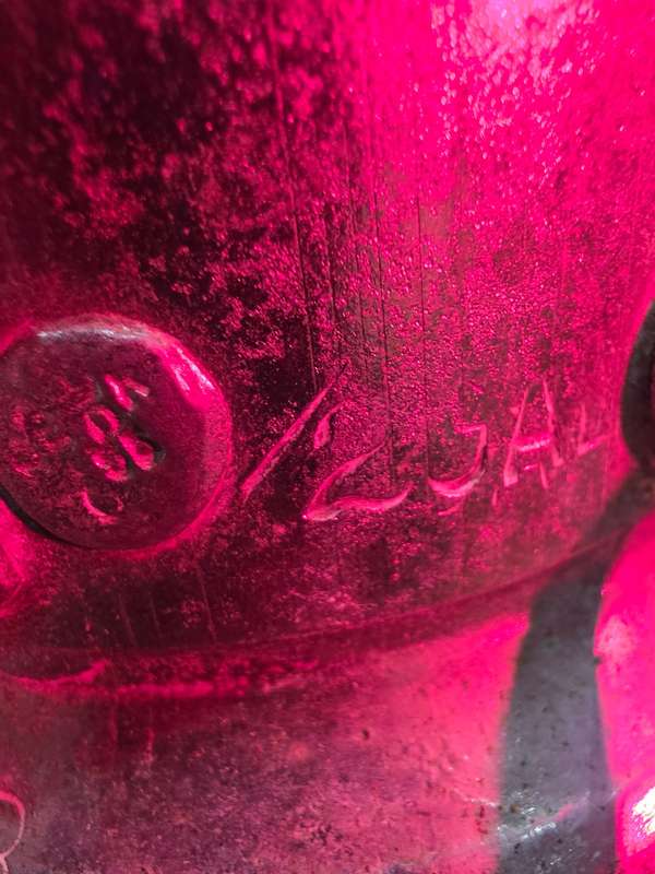 VINTAGE HEAVY METAL MILK CAN