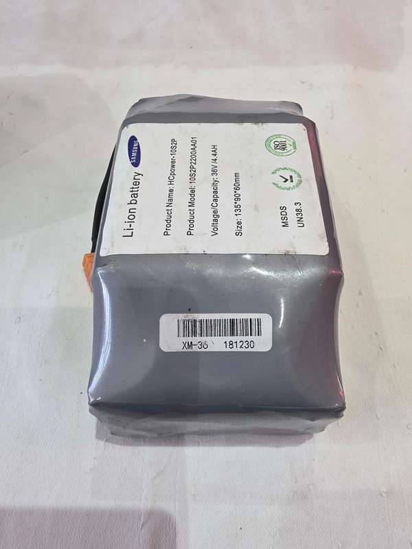 36V LITHIUM SAMSUNG POWER BATTERY PACK