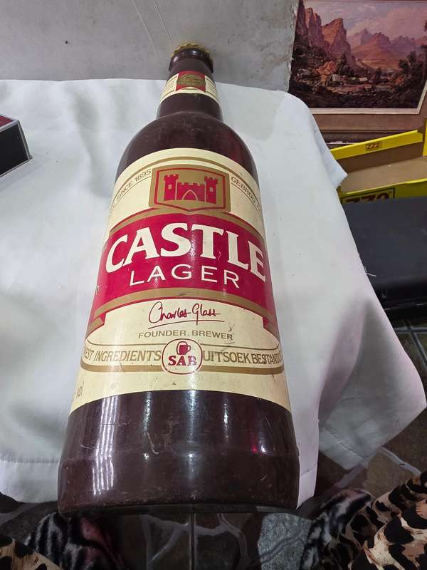 CASTLE HARD PLASTIC BAR SIGN(63cm length)