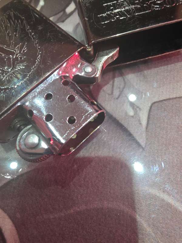 HARLEY DAVIDSON MINK CIGARETTE LIGHTER