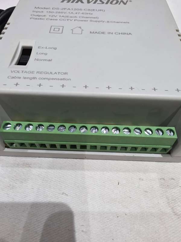 HIK VISION CCTV POWER SUPPLY(8 CHANNELS)