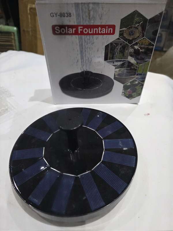 SOLAR FOUNTAIN