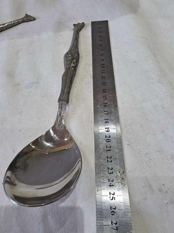 GIRAFFE HANDLE SALAD SERVERS