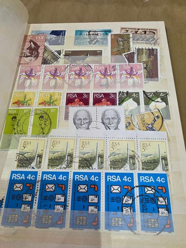 ALBUM OF SA/RSA STAMPS