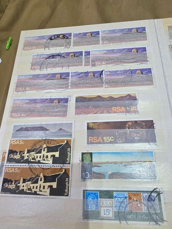 ALBUM OF SA/RSA STAMPS