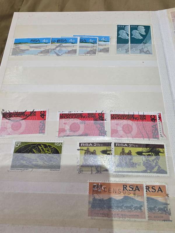 ALBUM OF SA/RSA STAMPS