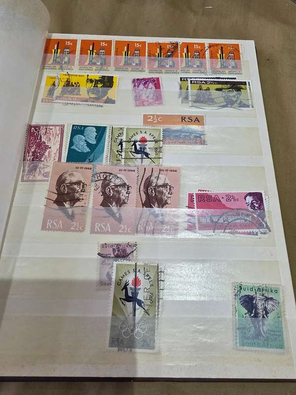 ALBUM OF SA/RSA STAMPS
