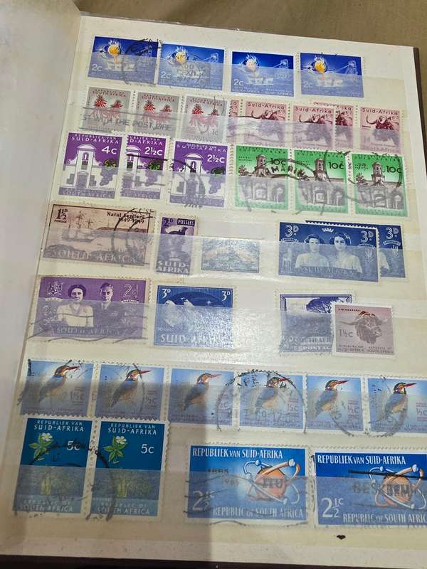 ALBUM OF SA/RSA STAMPS