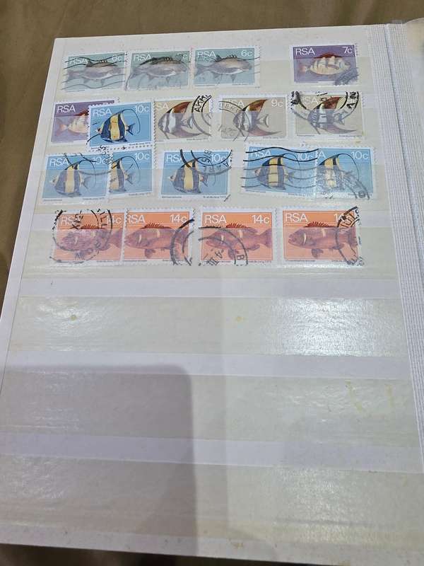 ALBUM OF SA/RSA STAMPS