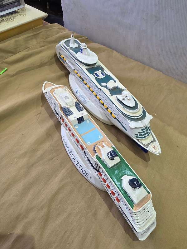 2 x CRUISE SHIP MODELSP