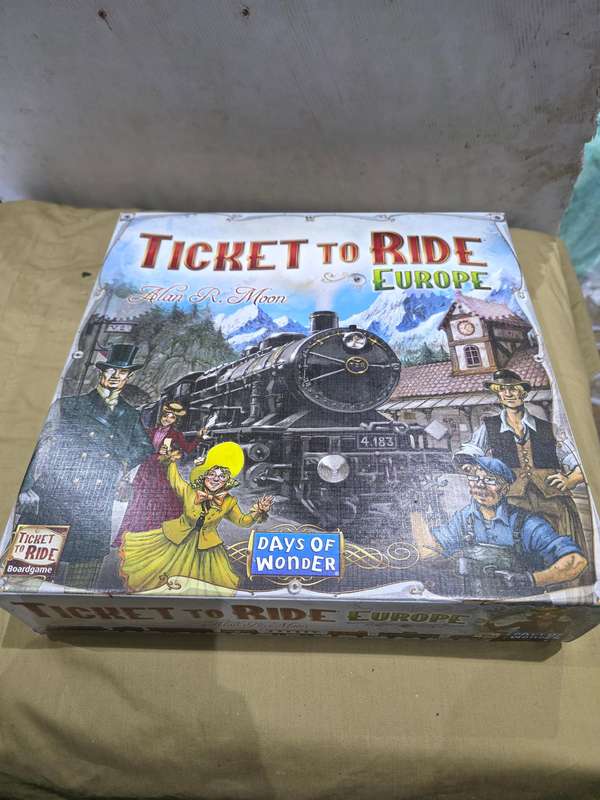 TICKET TO RIDE(DAYS OF WONDER)EUROPE BOARDGAME