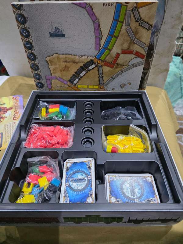 TICKET TO RIDE(DAYS OF WONDER)EUROPE BOARDGAME