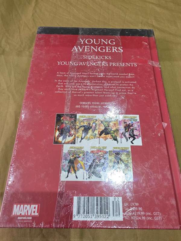 MARVEL SUPERHEROES HARDCOVER COMIC (YOUNG AVENGERS)