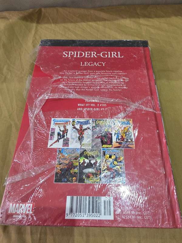 MARVEL SUPERHEROES HARDCOVER COMIC (SPIDERGIRL)