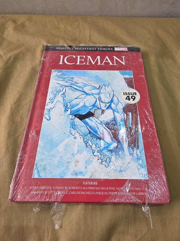 MARVEL SUPERHEROES HARDCOVER COMIC (ICEMAN)