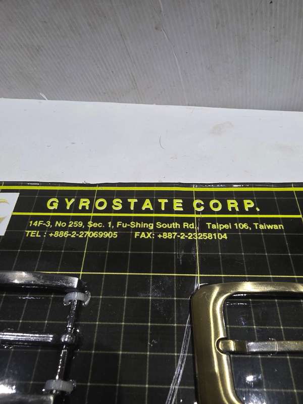 GYROSTATE CORP. BUCKLE COLLECTION(16 PECE)