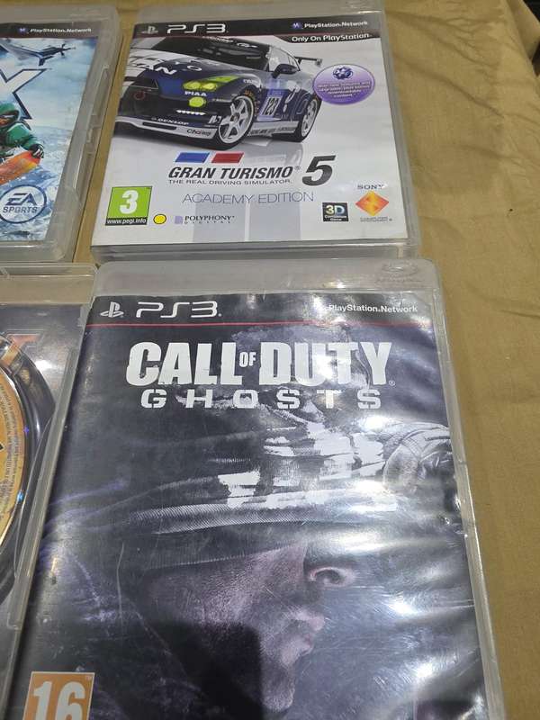 4 x PLAYSTATION 3 GAME DISCS