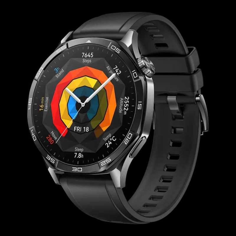 Brand-new sealed Huawei GT5 watch 46mm black  Bluetooth