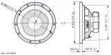 Sony XS-GTR121L 2000W Dimpled Cone SVC 12 Subwoofer