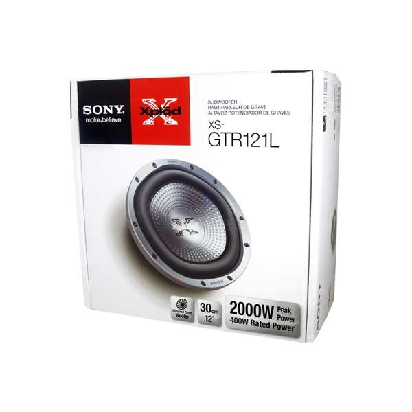 Sony XS-GTR121L 2000W Dimpled Cone SVC 12 Subwoofer