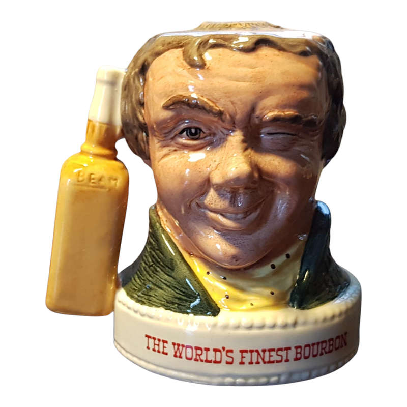 Royal Doulton Two-Sided Character Jug Mr. Pickwick & Sam Weller Pickwick Collection Jim Beam Bourbon