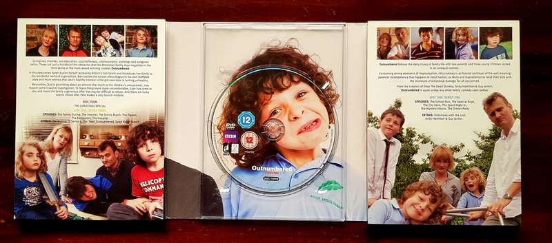 DVD Box Set - Outnumbered - Series 1 - 3  Preloved in Very Good Condition
