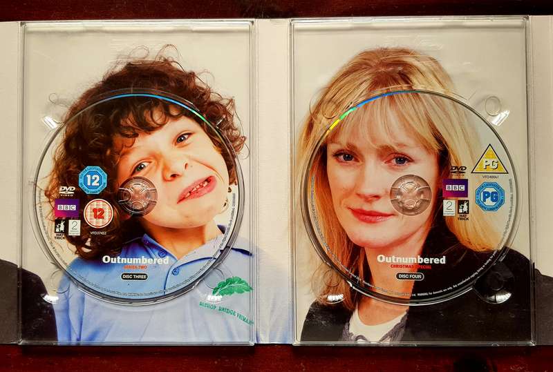DVD Box Set - Outnumbered - Series 1 - 3  Preloved in Very Good Condition