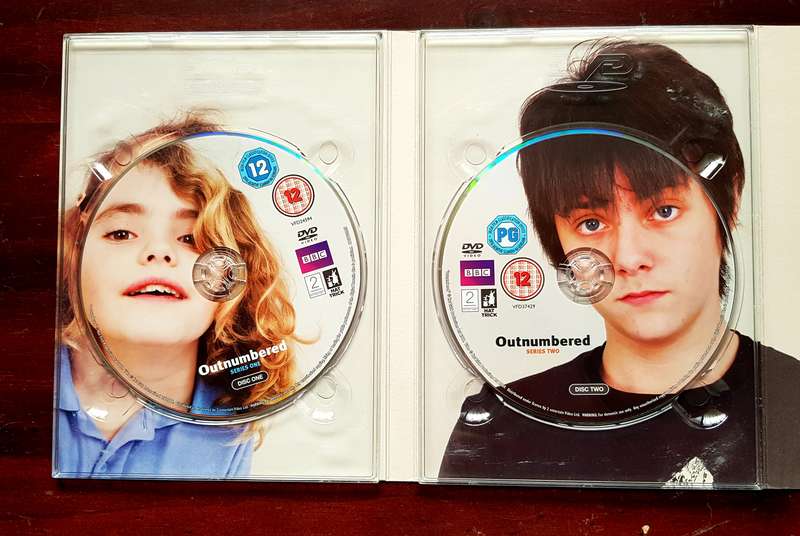DVD Box Set - Outnumbered - Series 1 - 3  Preloved in Very Good Condition