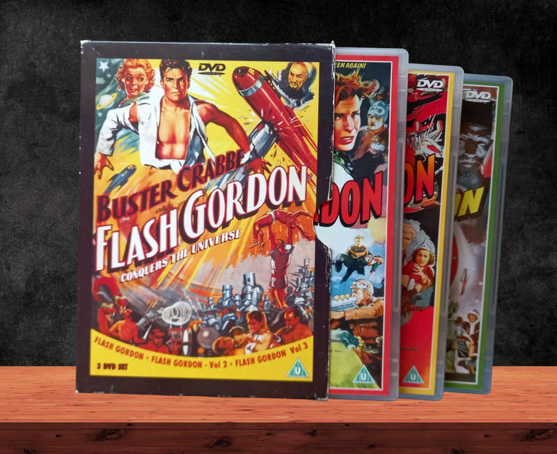 3-Disc DVD Box Set - Flash Gordon Conquers The Universe: Volumes 1, 2 & 3