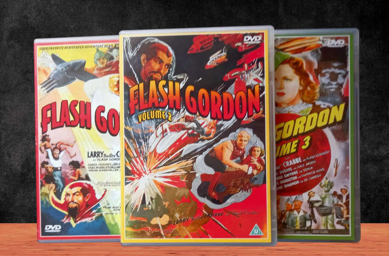 3-Disc DVD Box Set - Flash Gordon Conquers The Universe: Volumes 1, 2 & 3
