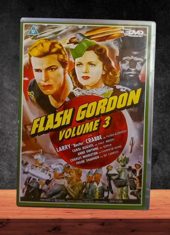 3-Disc DVD Box Set - Flash Gordon Conquers The Universe: Volumes 1, 2 & 3