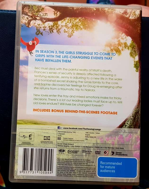 Winners & Losers Season 3 DVD Box Set Heartwarming Aussie Drama Region 2