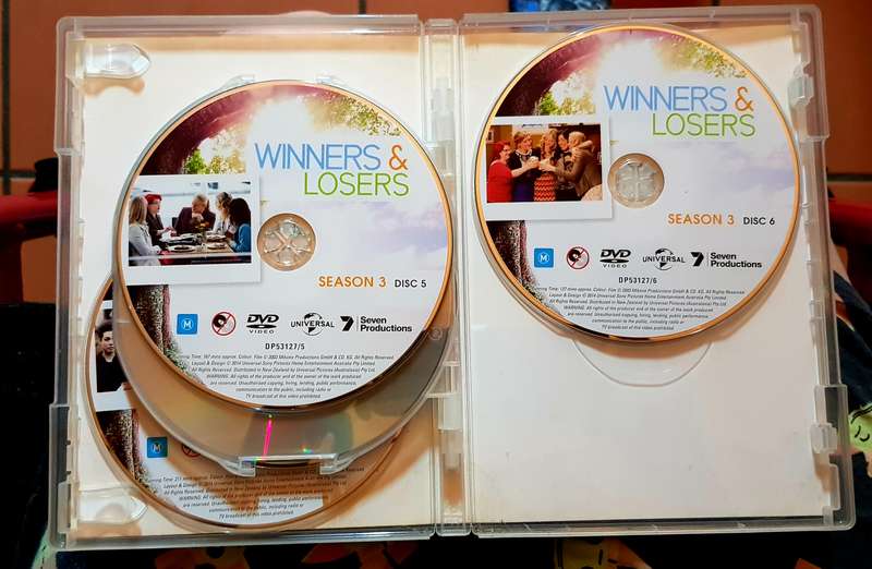 Winners & Losers Season 3 DVD Box Set Heartwarming Aussie Drama Region 2