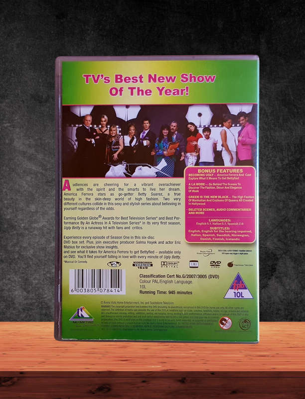 DVD Box Set Ugly Betty The Complete First Season The Bettyfied Edition