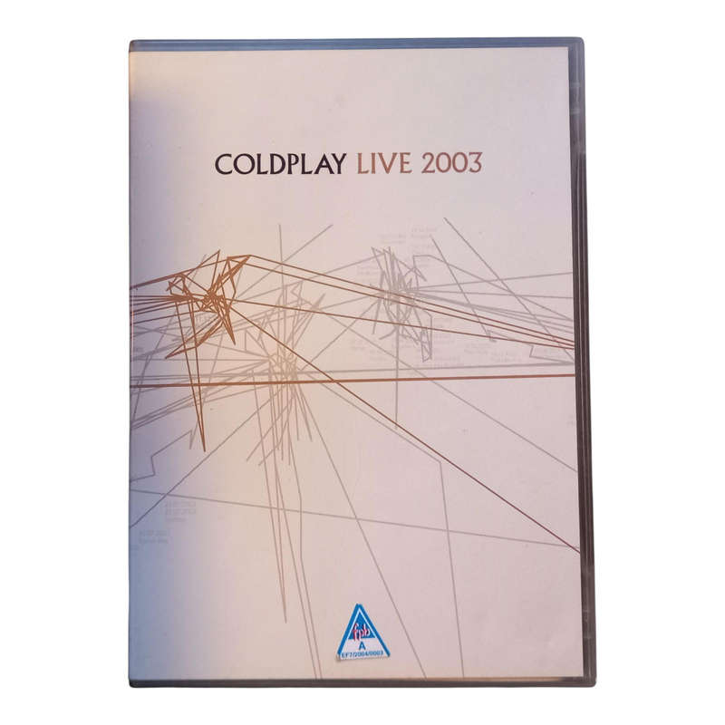 Coldplay  Live 2003 DVD | Iconic Concert Experience