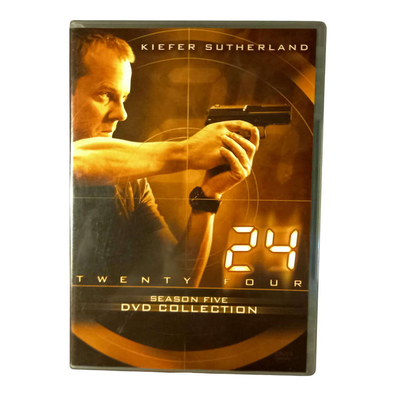 24 Season 5 6-Disc DVD Box Set Preloved Very Good Condition