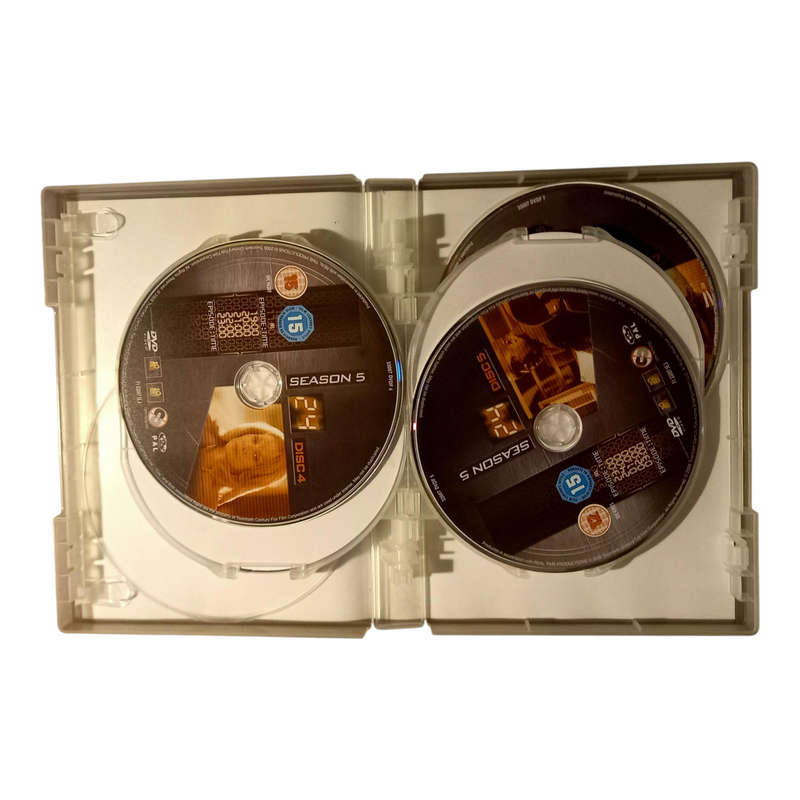 24: Season 7 Complete 6-Disc Box Set DVD Region 2 - Very Good Condition