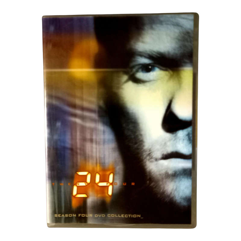 24 Season 4 6-Disc DVD Box Set Preloved Very Good Condition