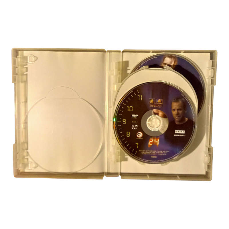 24 Season 4 6-Disc DVD Box Set Preloved Very Good Condition