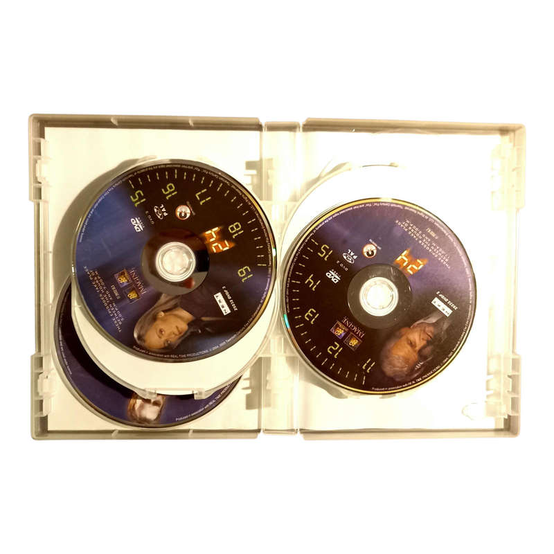 24 Season 4 6-Disc DVD Box Set Preloved Very Good Condition