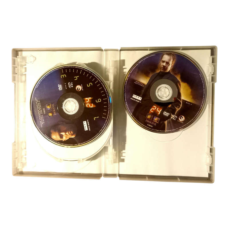 24 Season 4 6-Disc DVD Box Set Preloved Very Good Condition