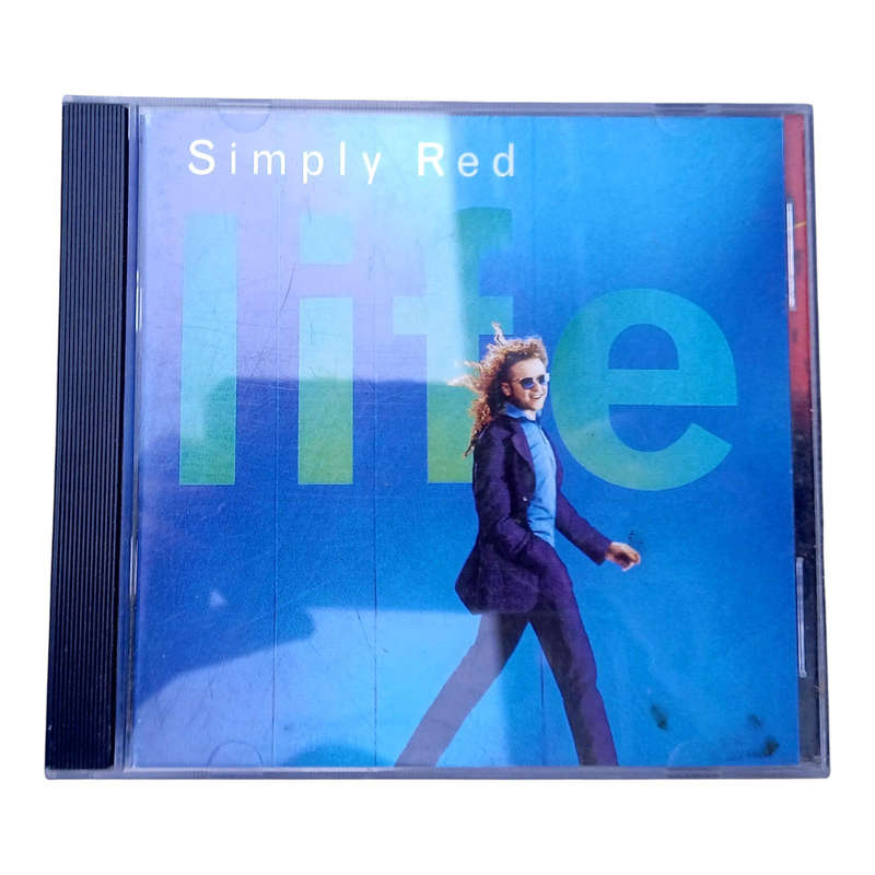 Simply Red  Life CD | 1995 Soul-Pop Album | Includes Fairground & Never Never Love