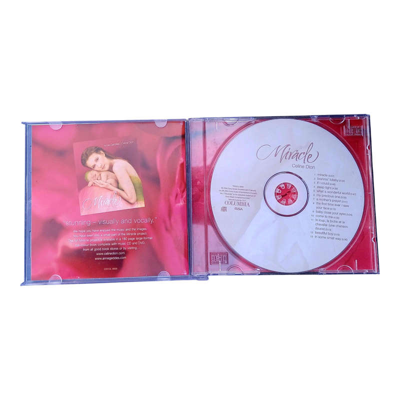 Céline Dion  Miracle CD | Inspirational Pop & Lullabies