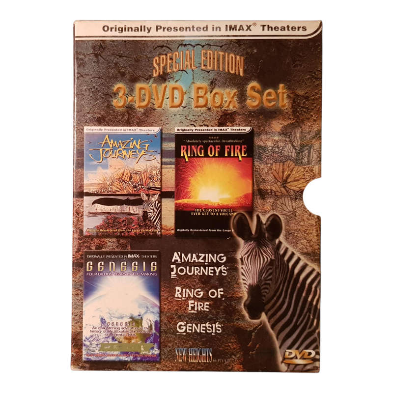 Special Edition Natural World 3-DVD Box Set Amazing Journeys/Ring of Fire / Genesis