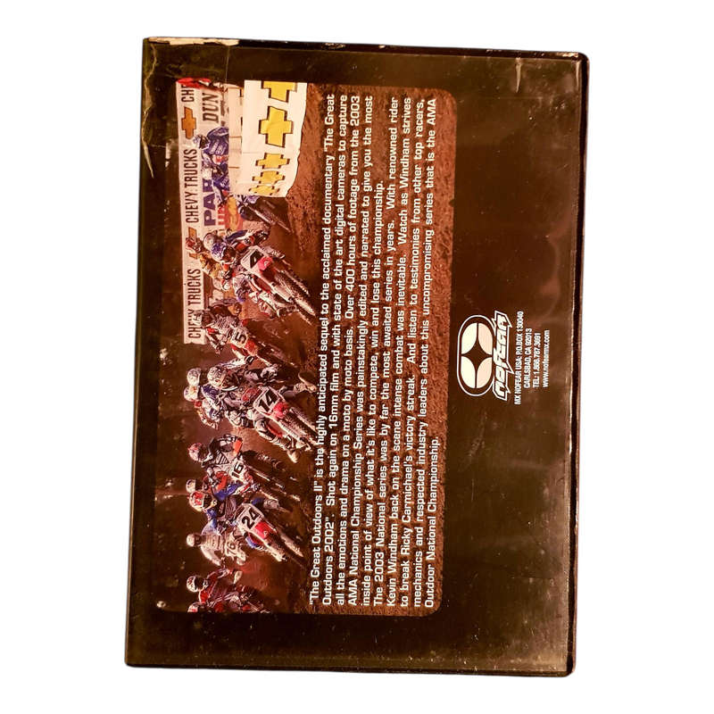 TGO The Great Outdoors II DVD - Motocross Documentary