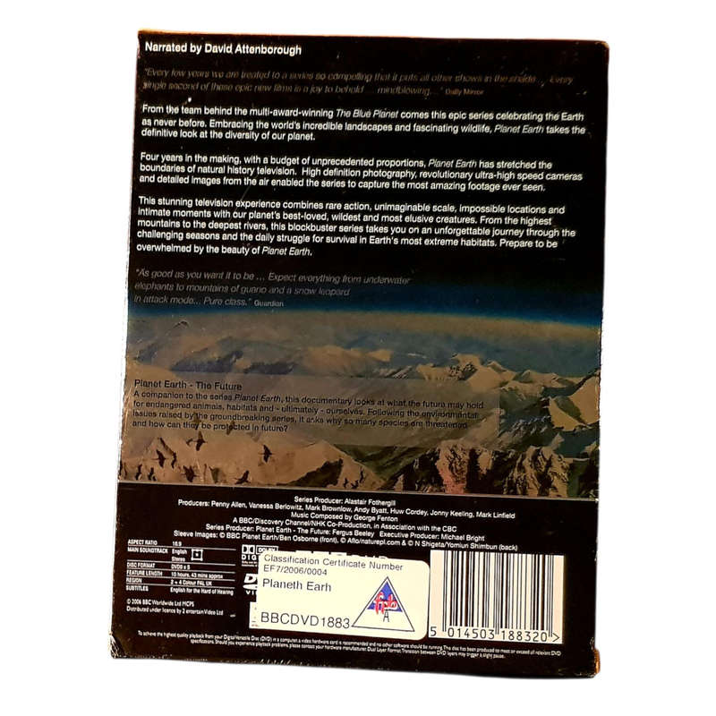 BBC Planet Earth: The Complete Series 5-Disc DVD Box Set