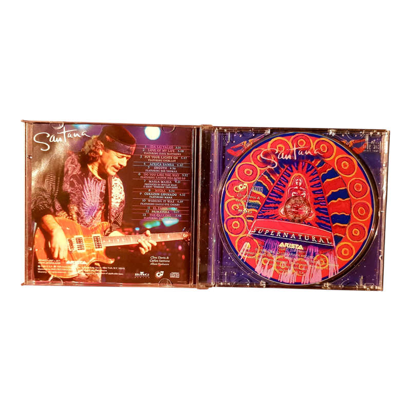Santana Supernatural CD Good Condition
