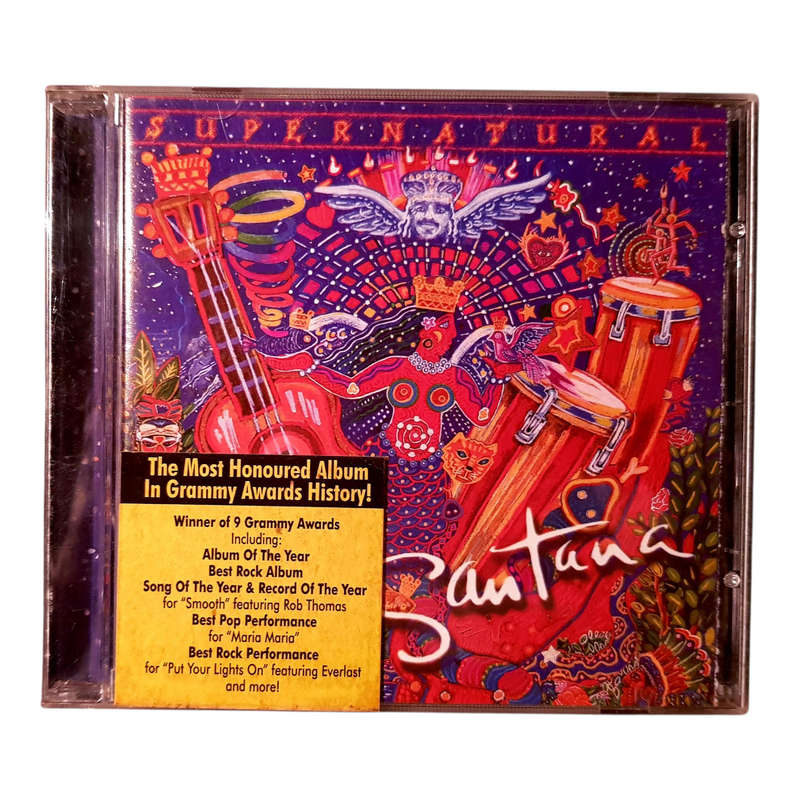 Santana Supernatural CD Good Condition